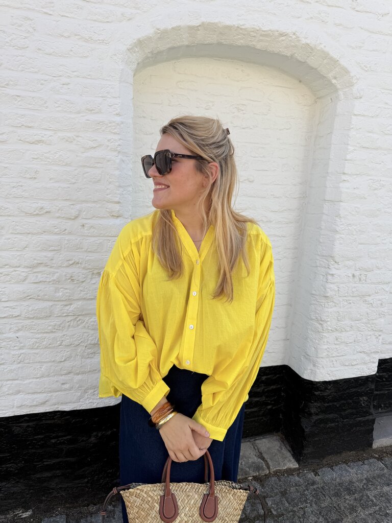 Claire blouse yellow