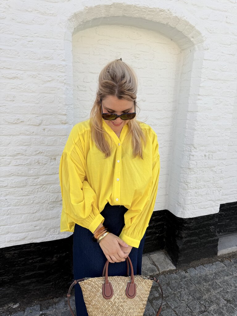 Claire blouse yellow