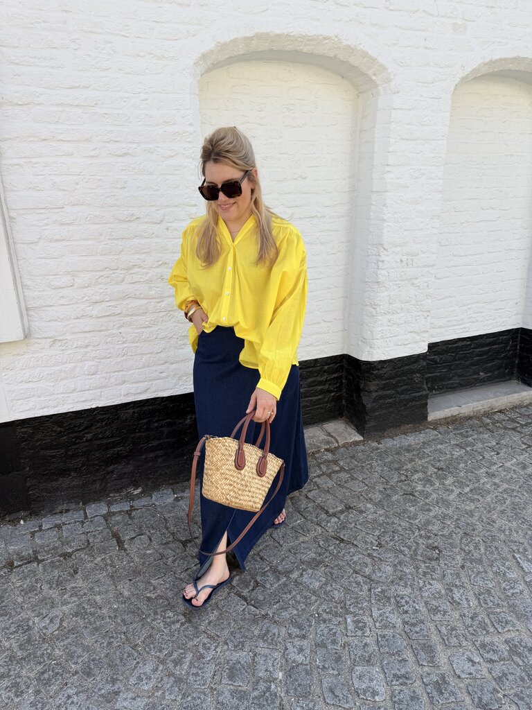 Claire blouse yellow