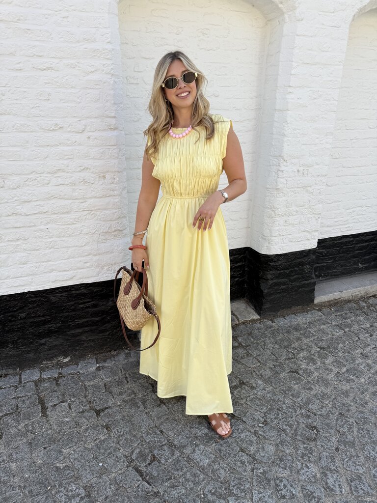 Nomi dress yellow