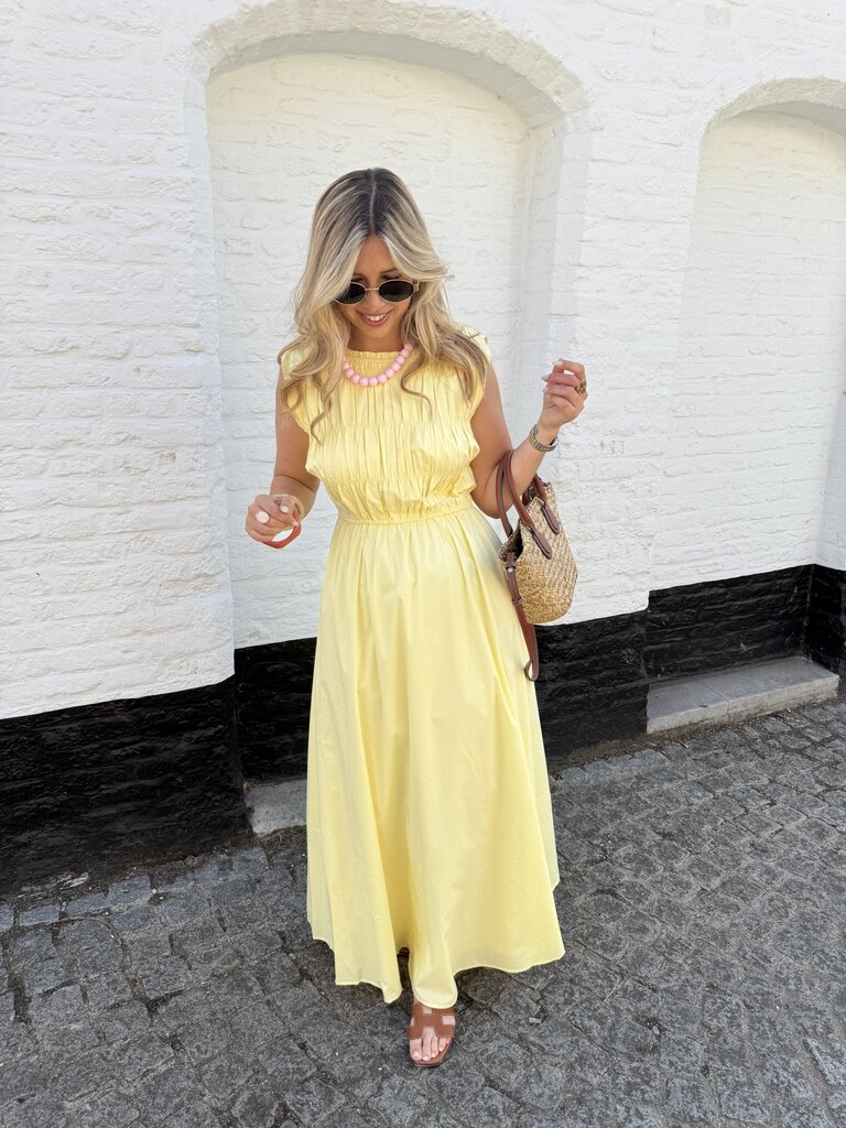 Nomi dress yellow