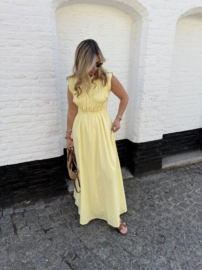 Nomi dress yellow
