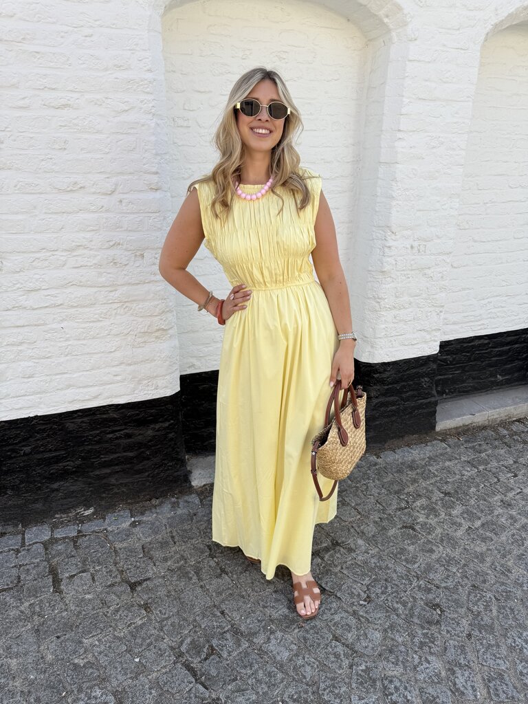 Nomi dress yellow
