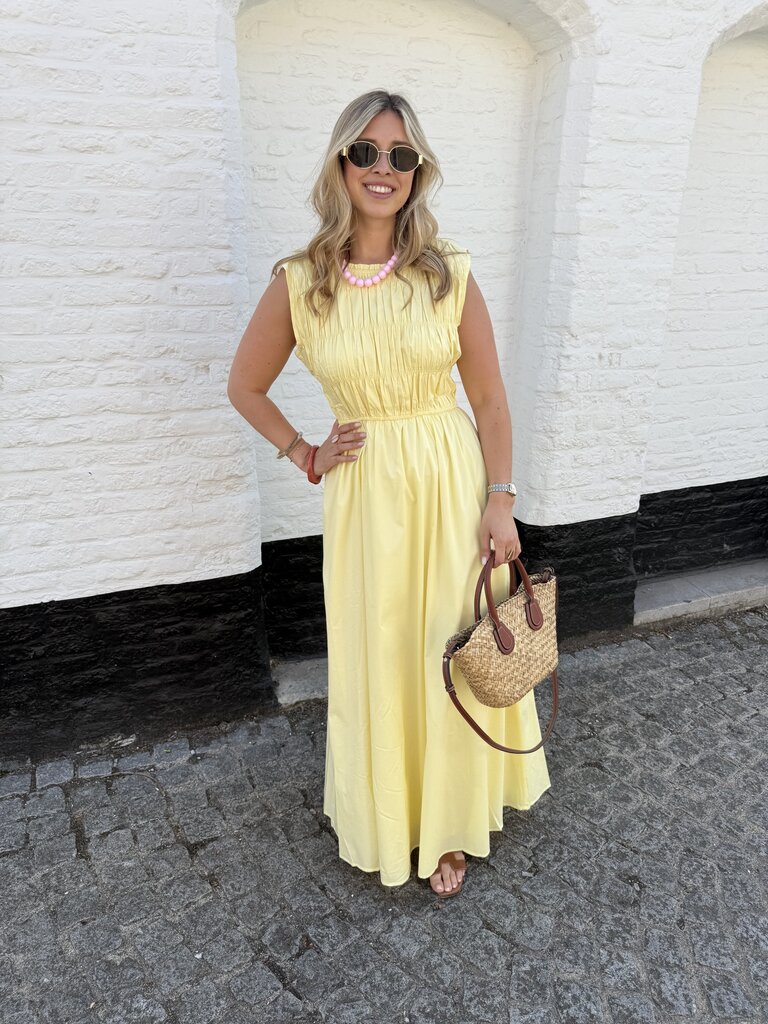 Nomi dress yellow