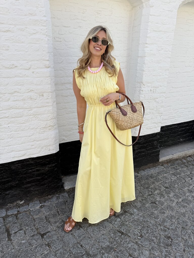 Nomi dress yellow