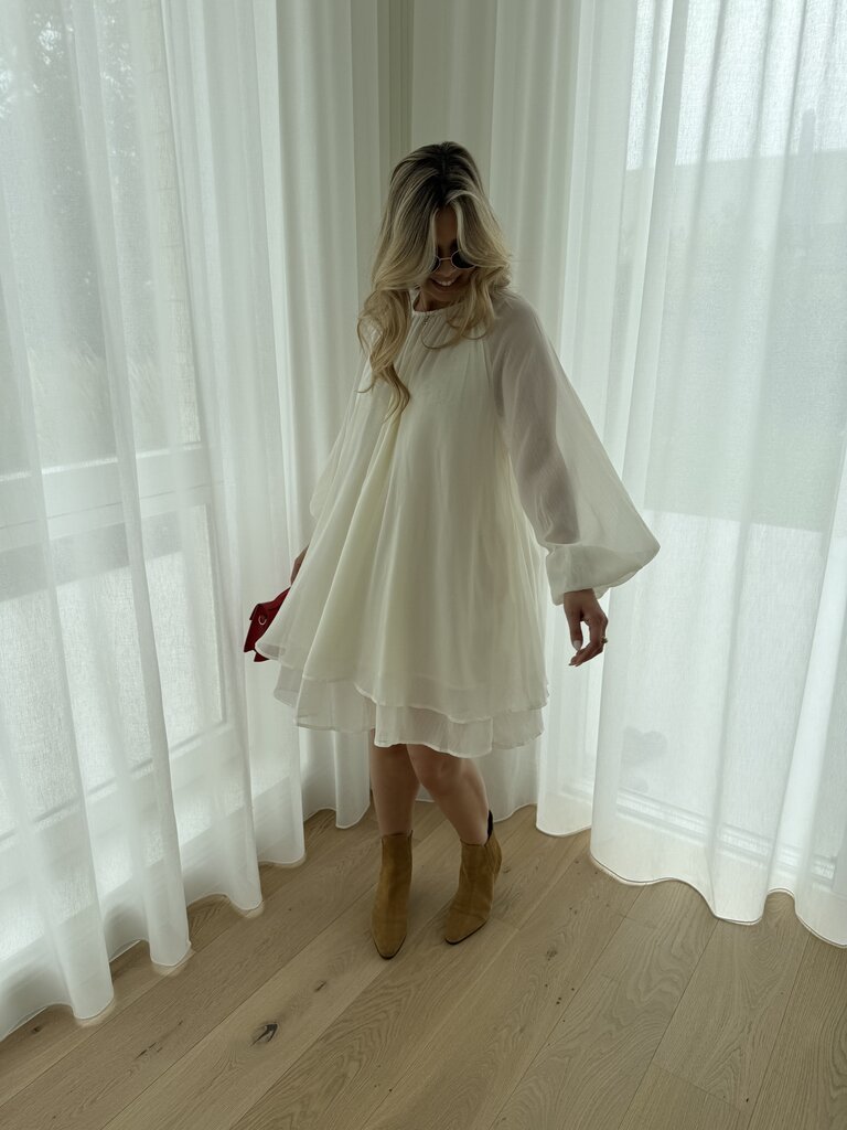 Nore dress ecru