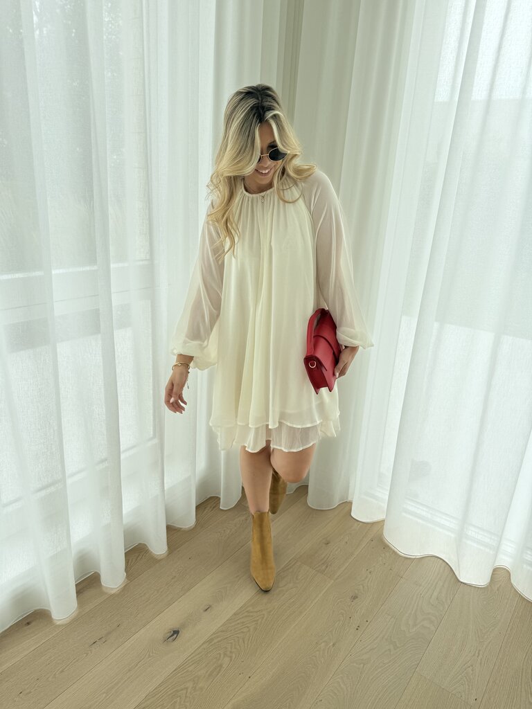 Nore dress ecru