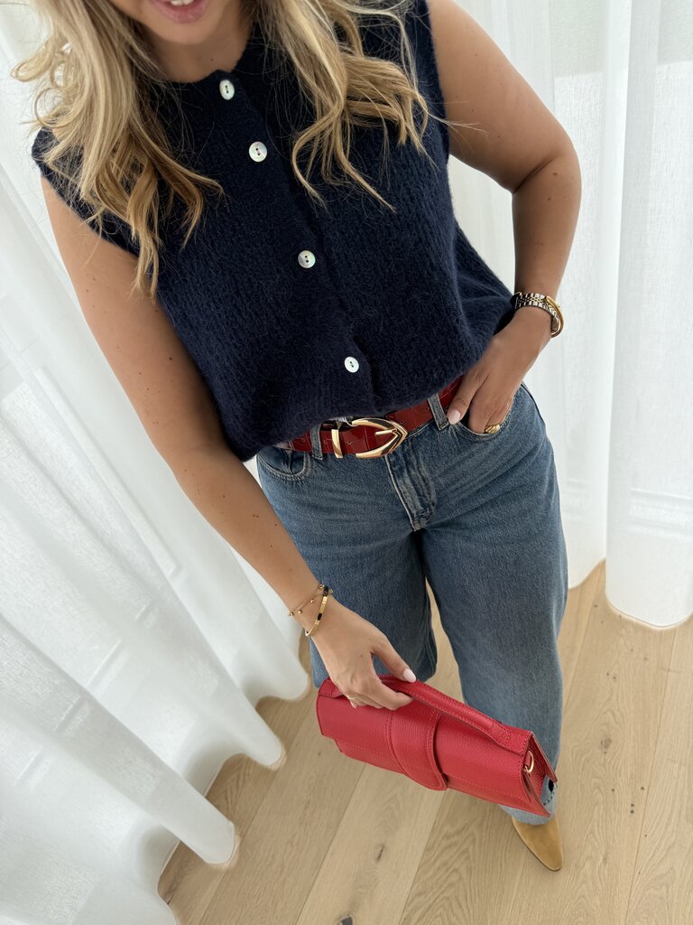 Tokyo wide fold up jeans
