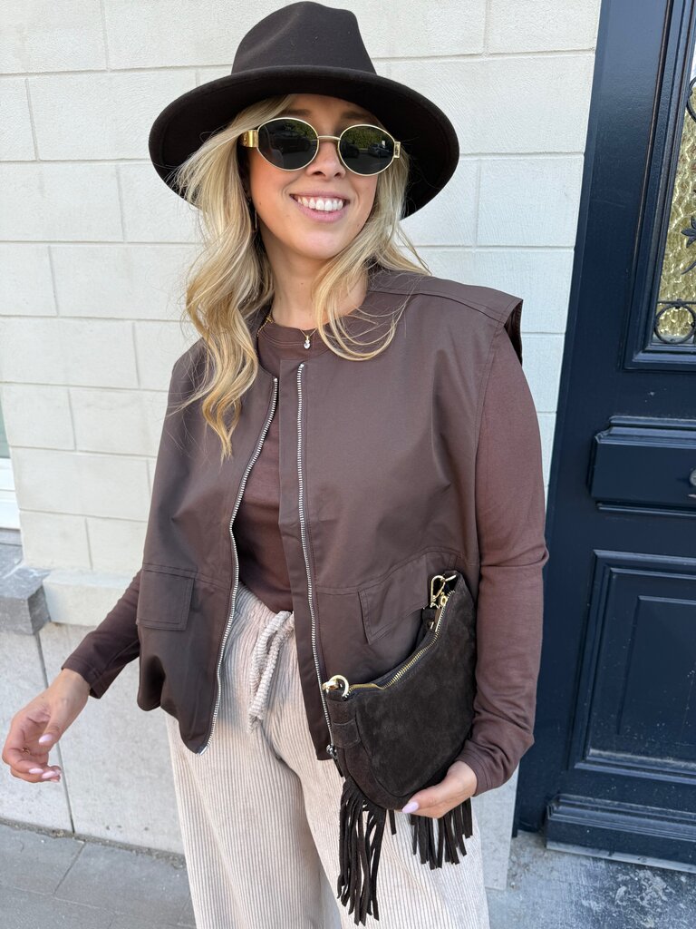 Elena jacket brown