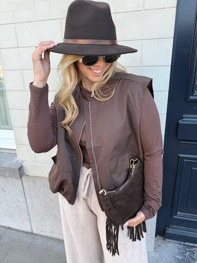 Elena jacket brown