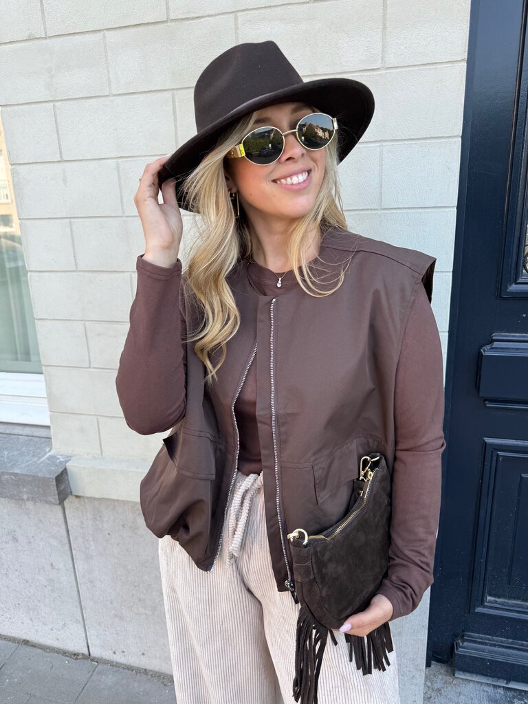 Elena jacket brown
