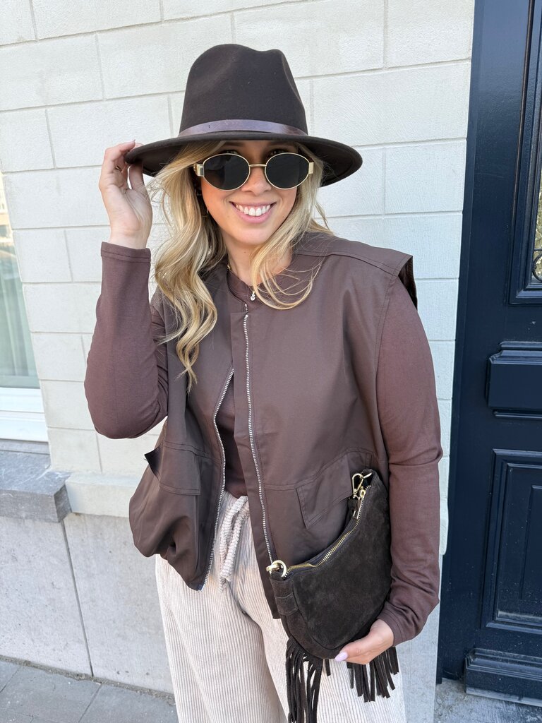 Elena jacket brown