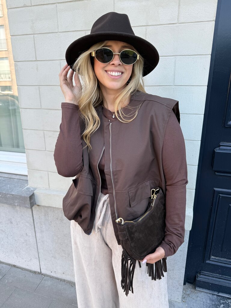 Elena jacket brown