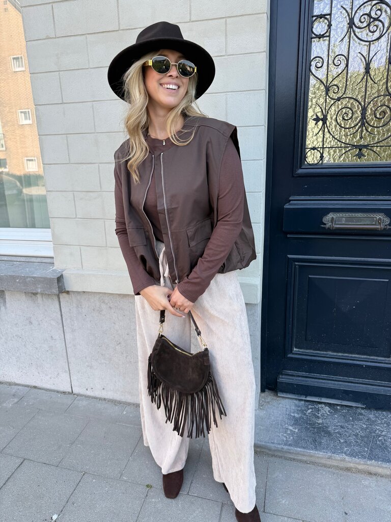 Elena jacket brown