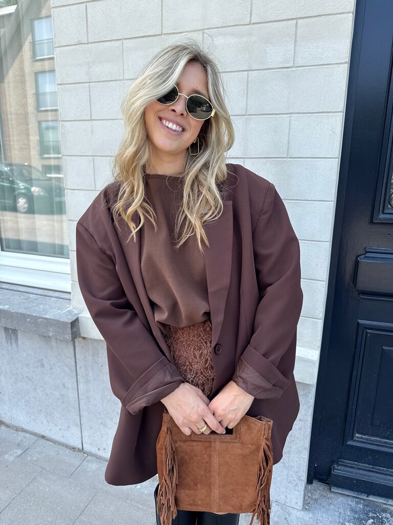 Margo blazer brown