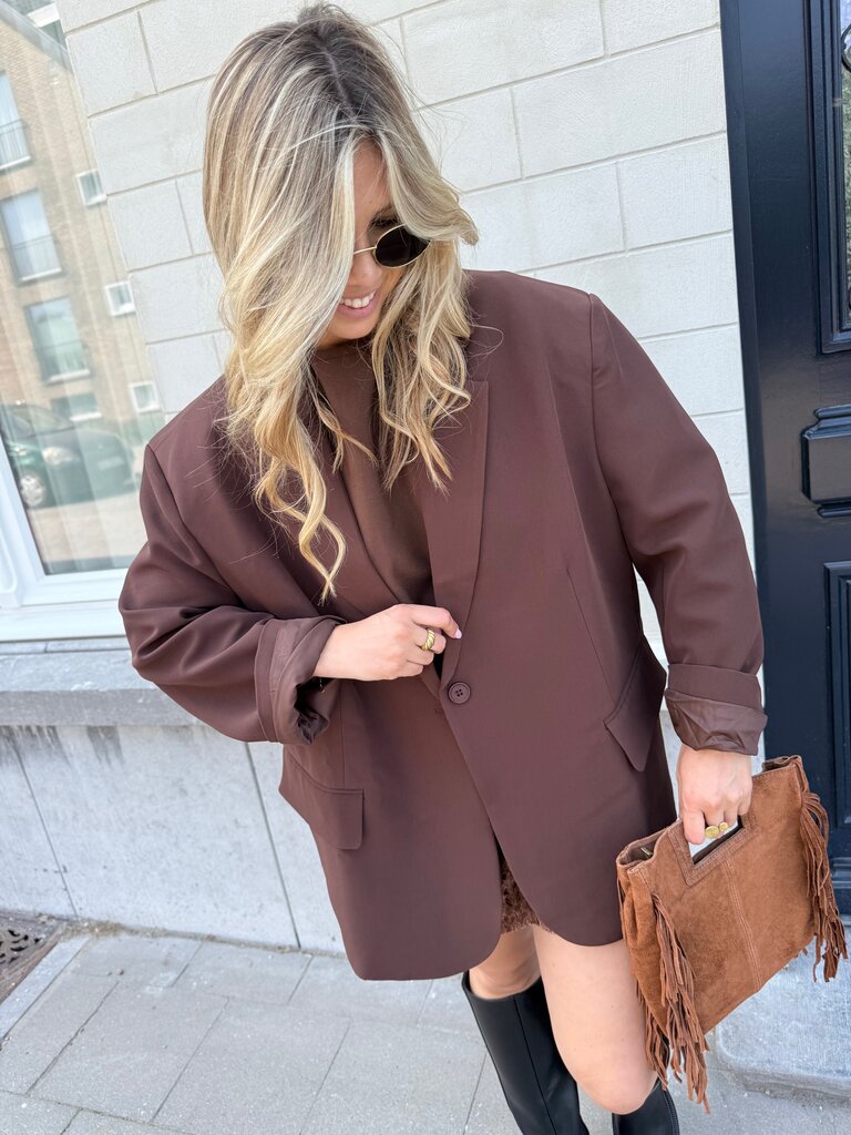 Margo blazer brown