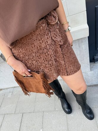 Novi skort brown TU