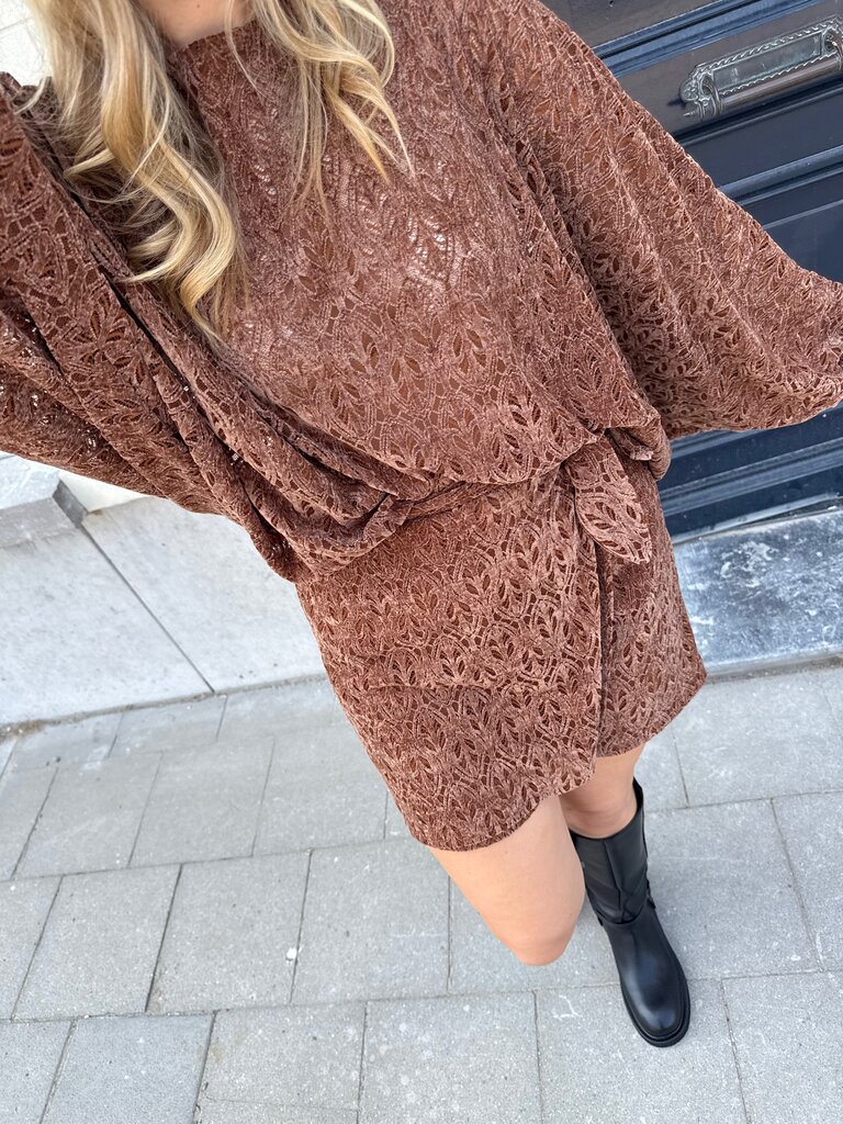 Novi blouse brown