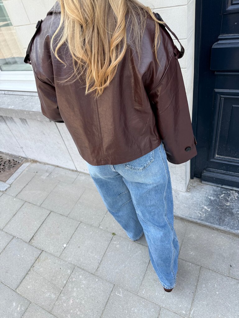 Bowie trenchcoat brown