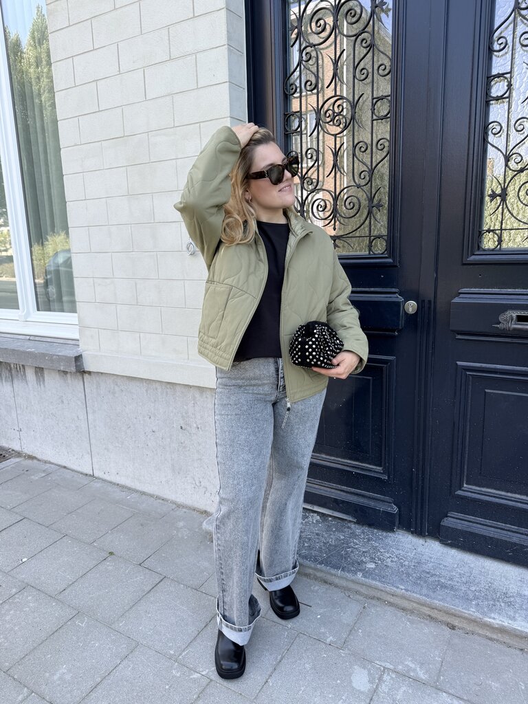 Nella jacket khaki