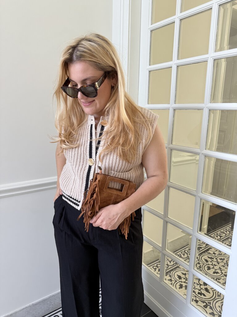 Victoria gilet beige TU