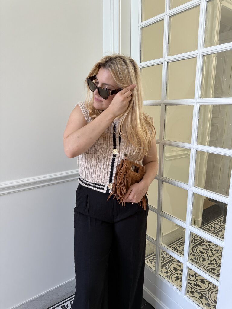 Victoria gilet beige TU