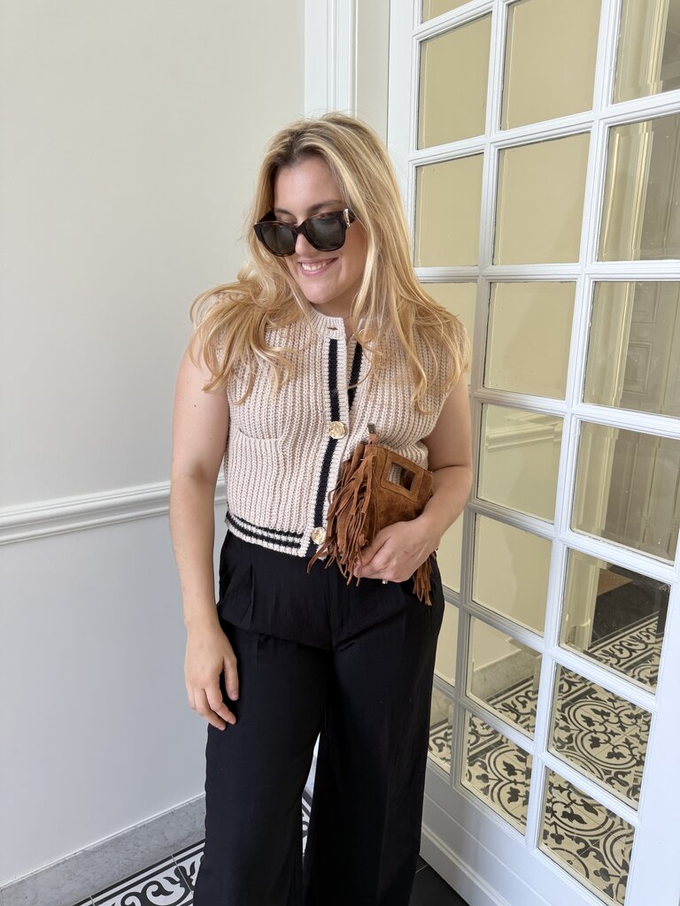 Victoria gilet beige TU