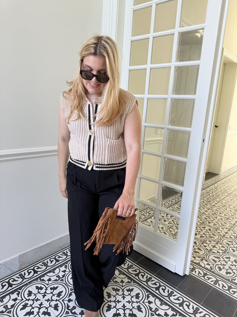 Victoria gilet beige TU