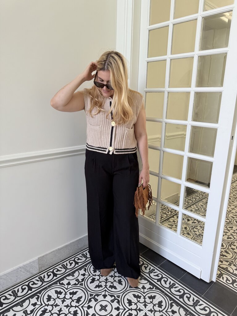 Victoria gilet beige TU