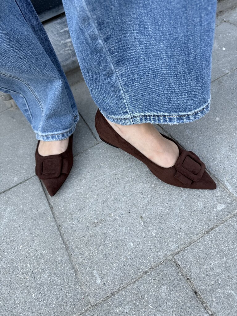 Milou ballerina brown