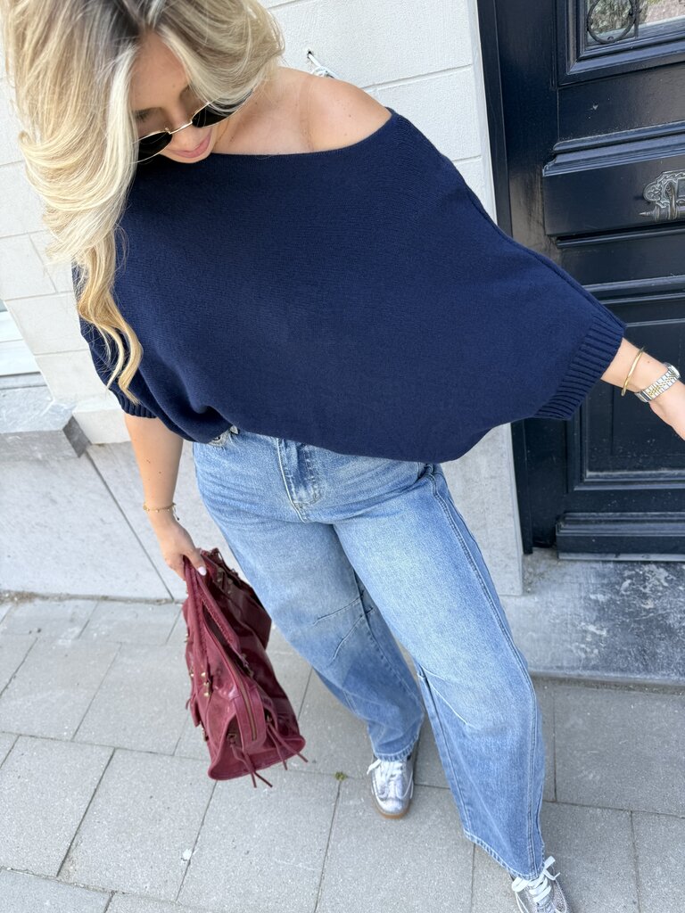 Nova knit navy blue