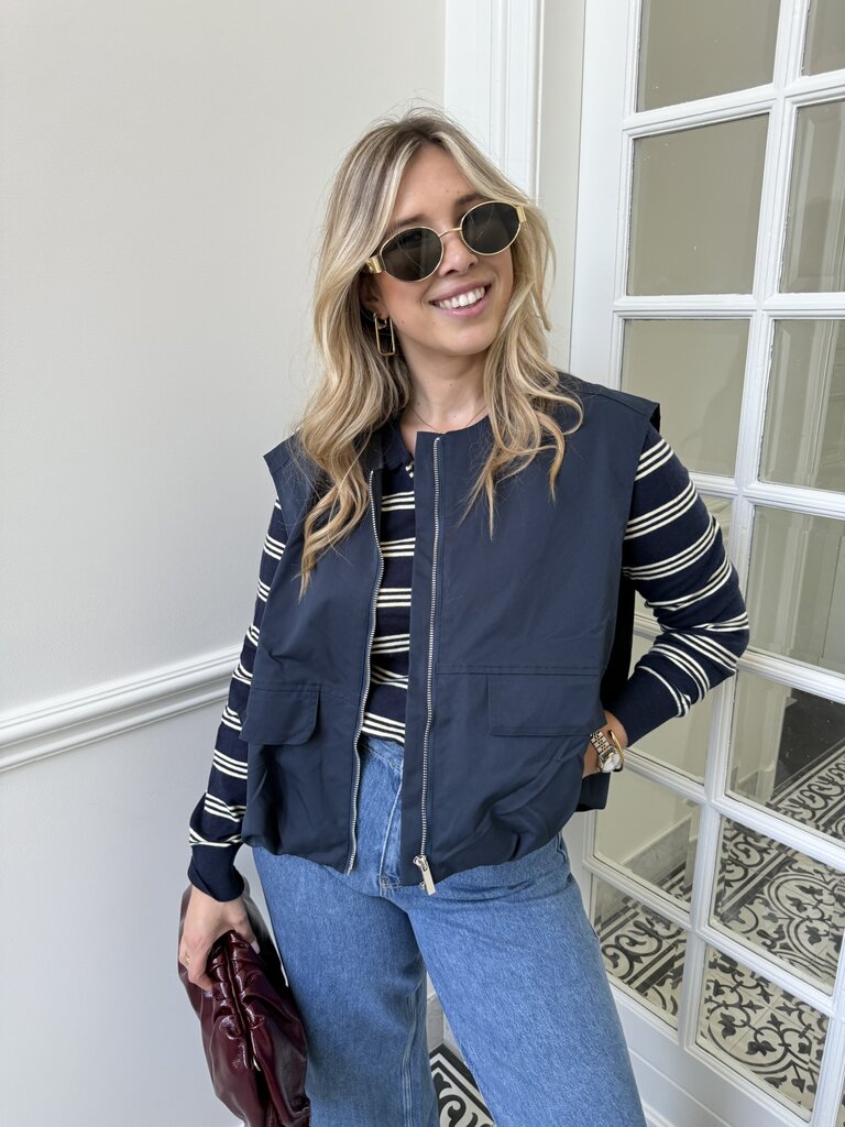 Elena jacket blue
