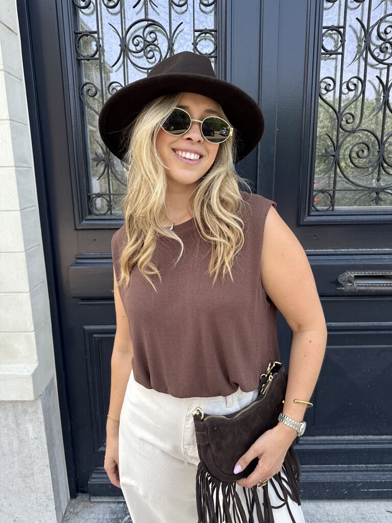 Cilou top brown