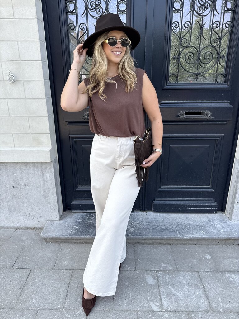 Cilou top brown
