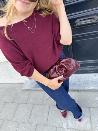Nova knit bordeaux TU