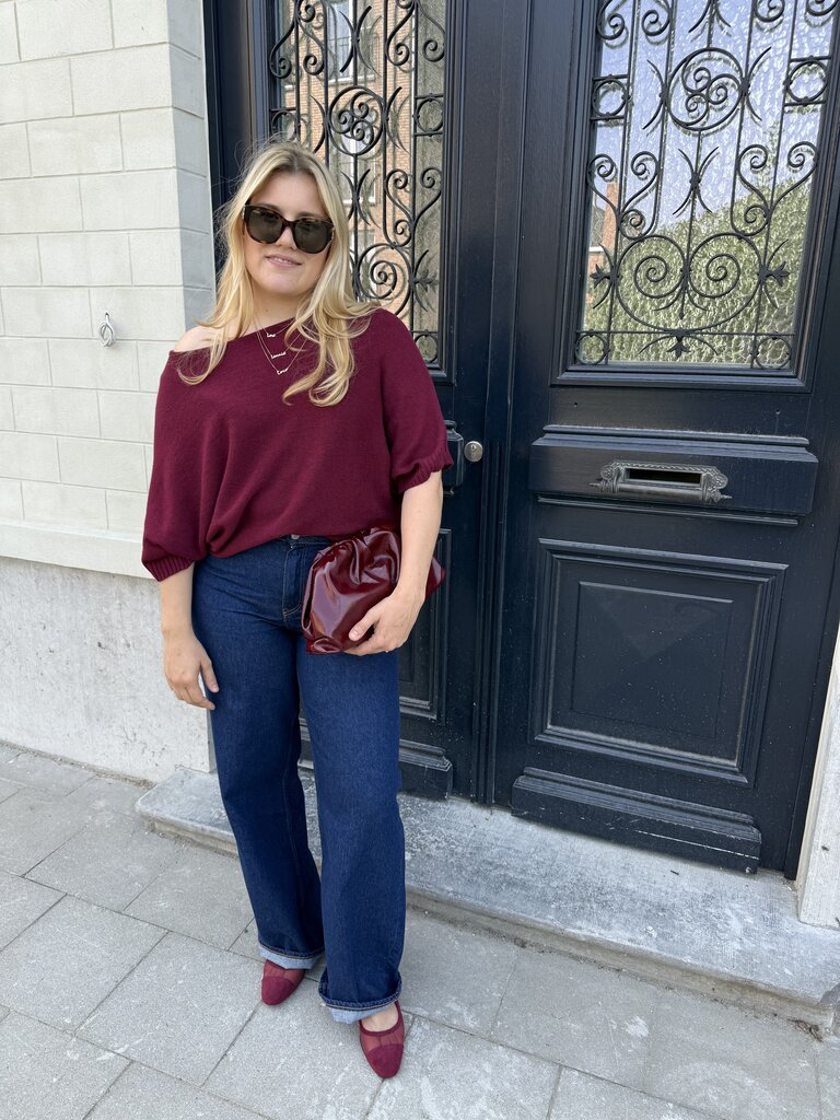 Nova knit bordeaux TU