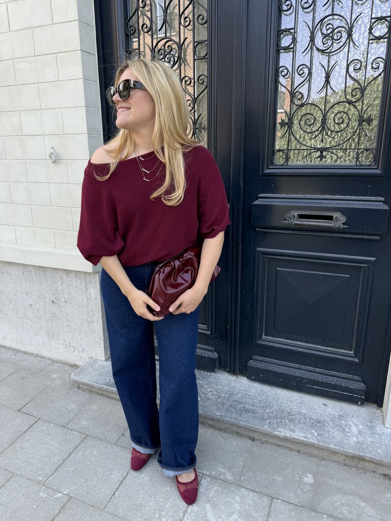Nova knit bordeaux TU