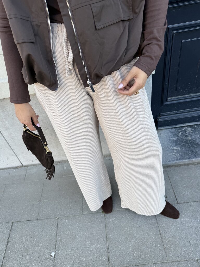 Lou pantalon beige