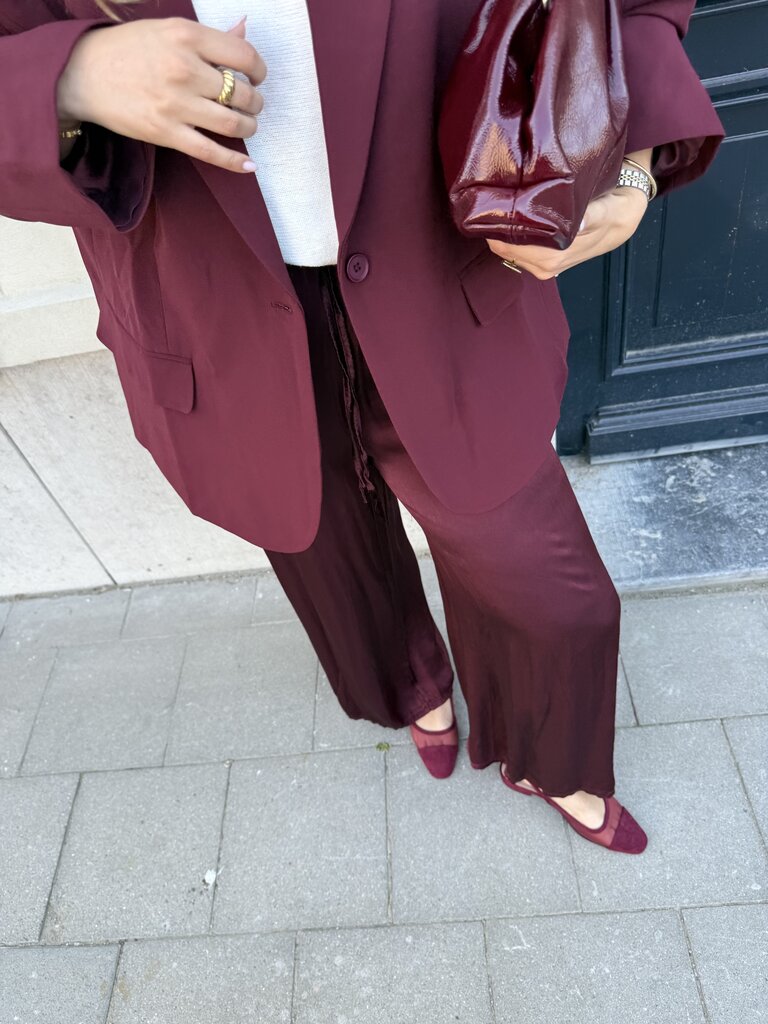 Liv pantalon burgundy TU