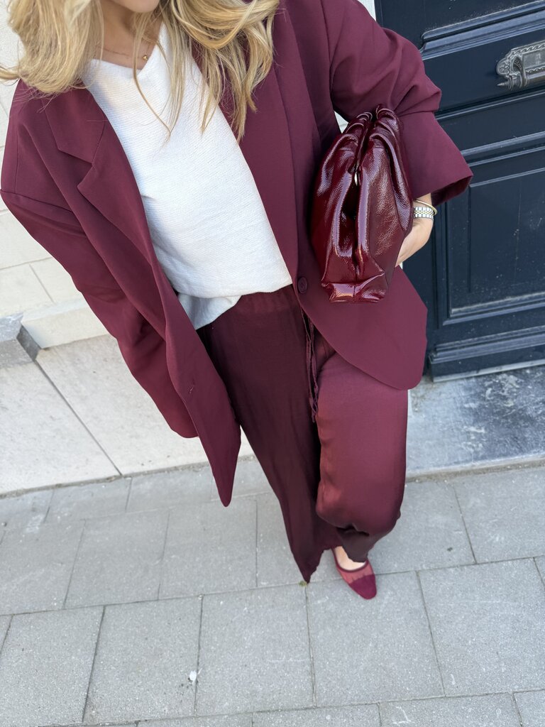 Liv pantalon burgundy TU