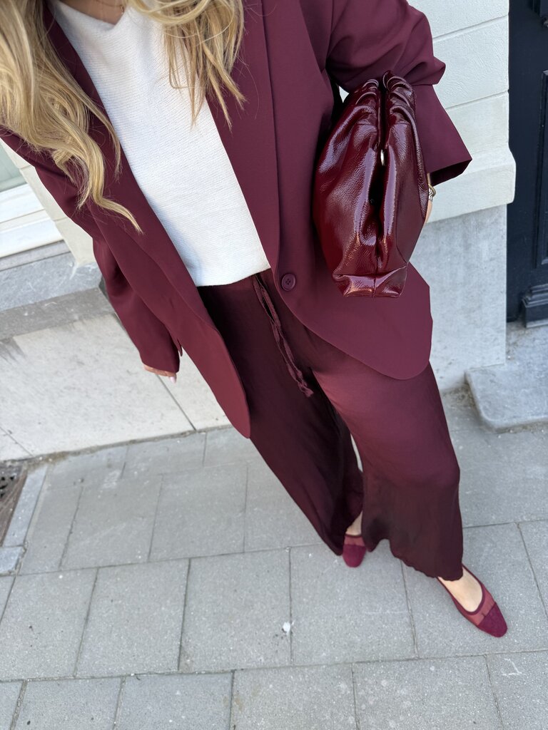 Liv pantalon burgundy TU