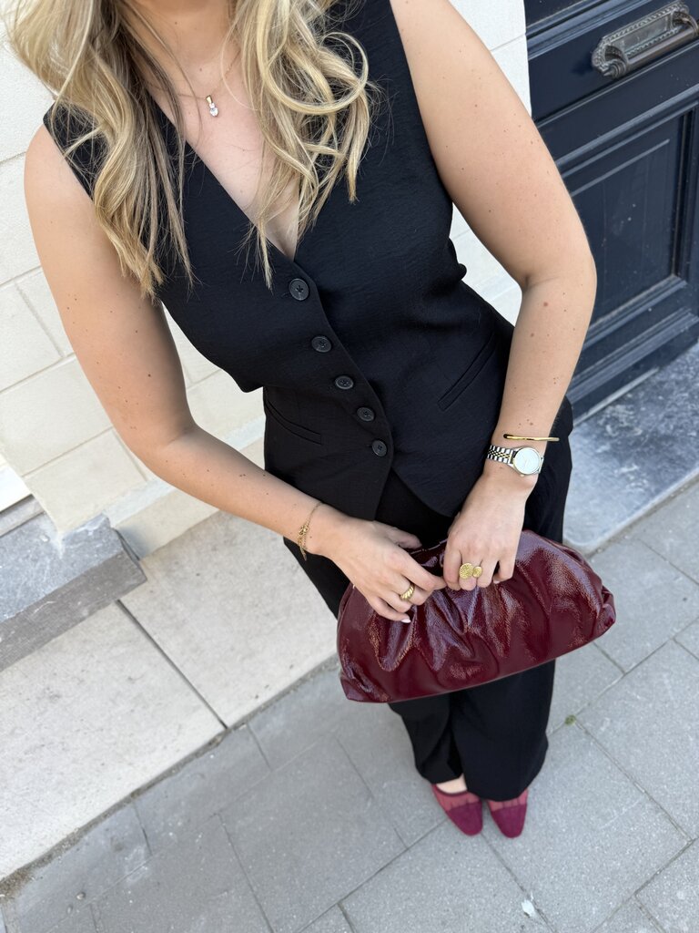 River gilet black