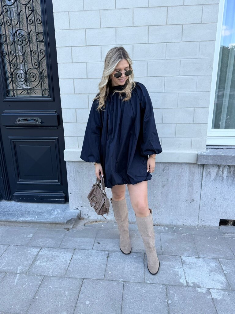 Sky dress navy blue