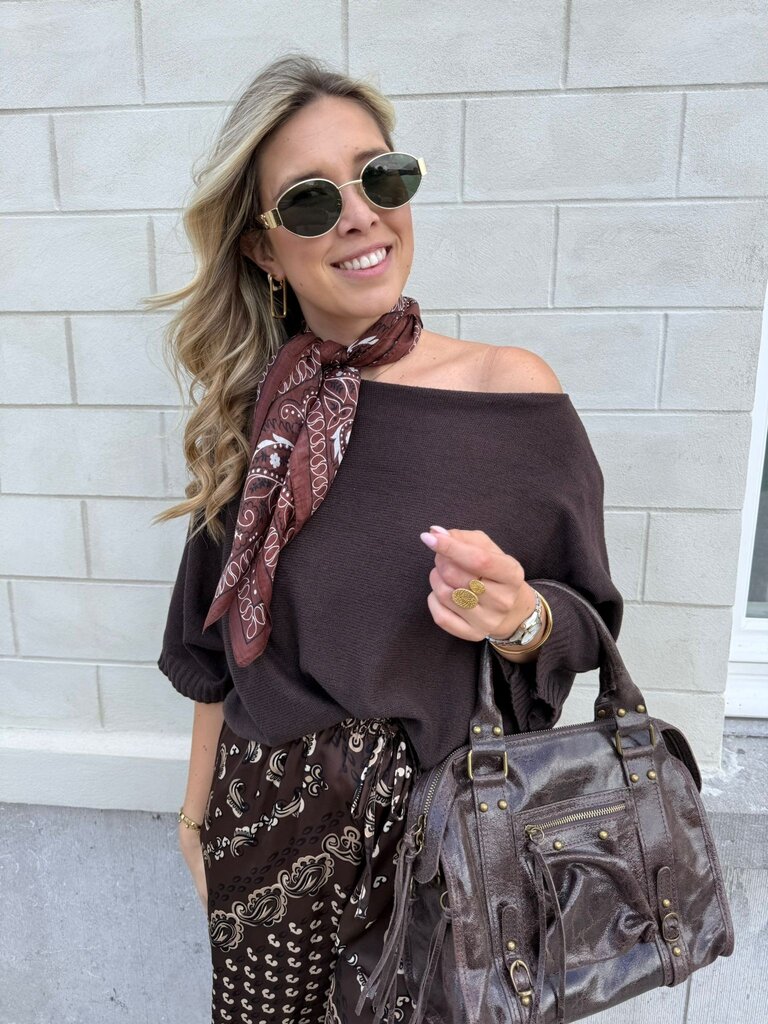 Nova knit brown TU