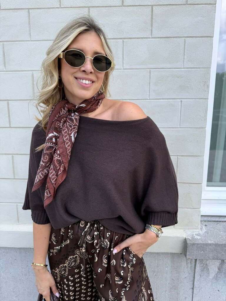 Nova knit brown TU