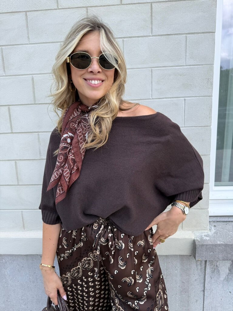Nova knit brown TU