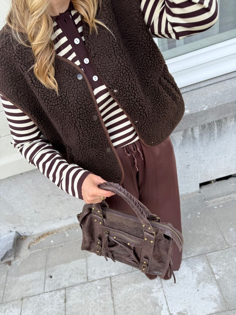 cleo bag large brown