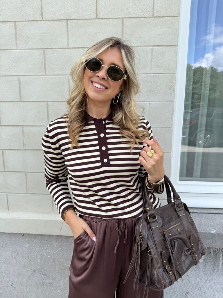 cleo bag large brown