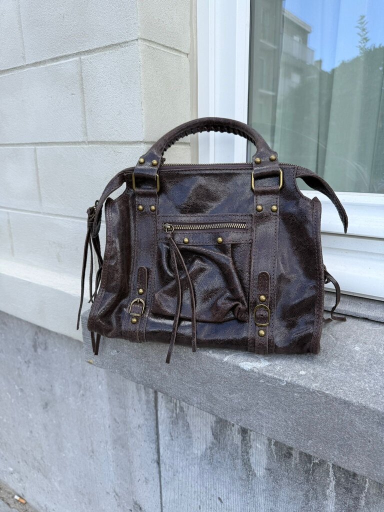 cleo bag large brown