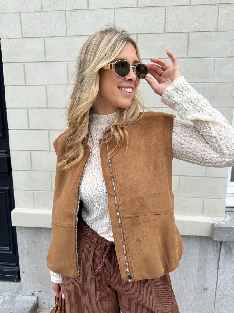 Mona soft jacket camel